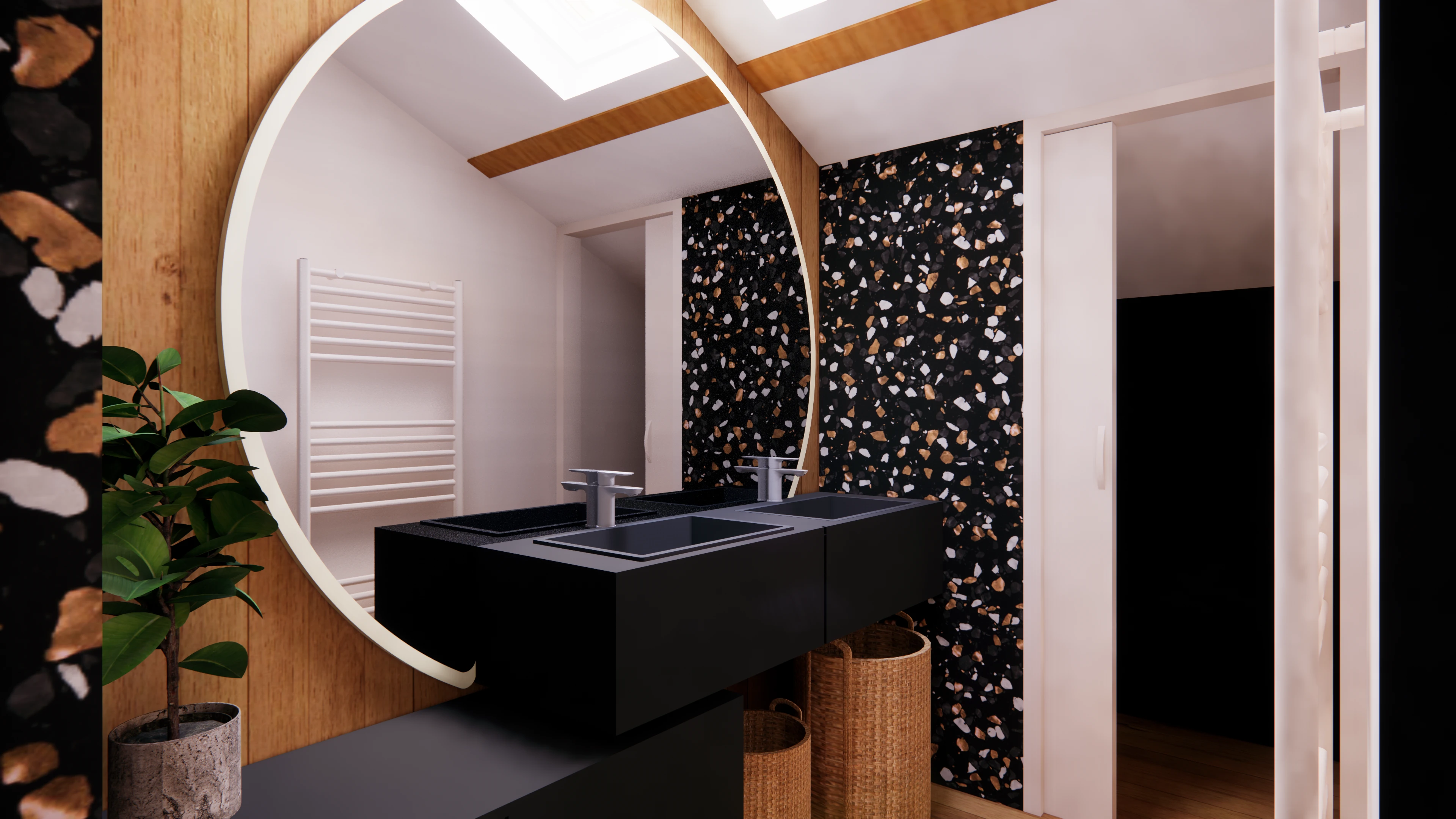 Salle de bain vasque